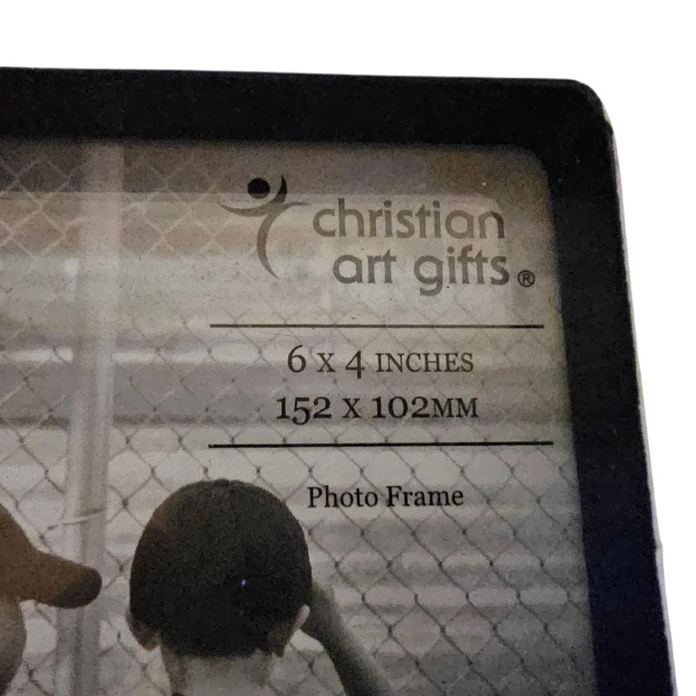 Christian‎ Art Gifts Baseball Picture Frame Philippians 4:13 Sports Faith Decor